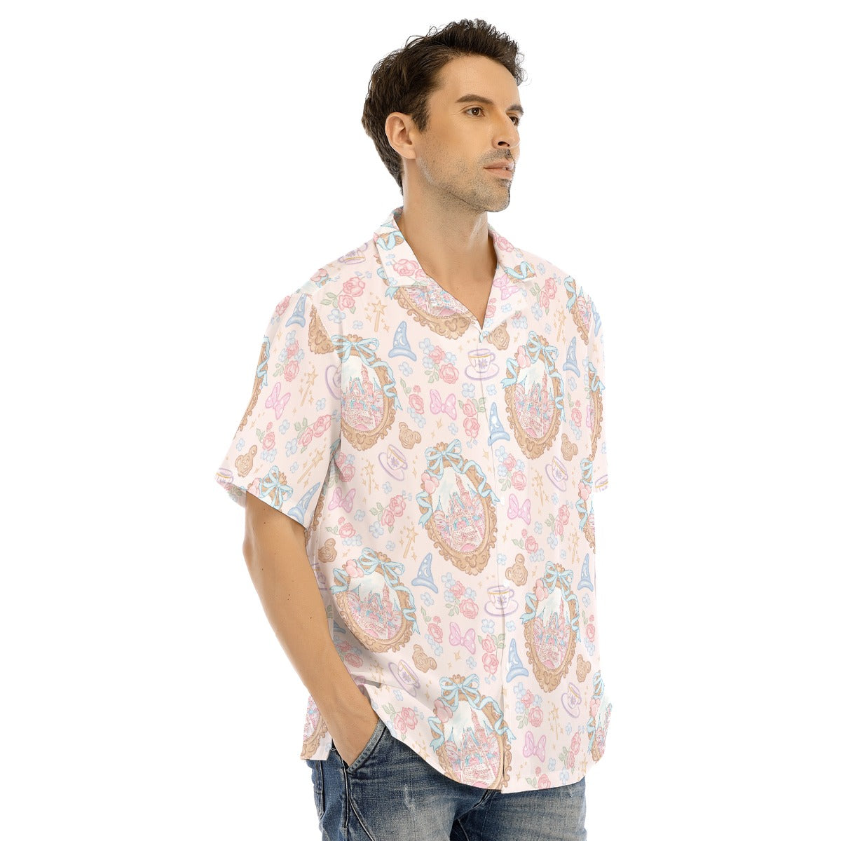 Coquette Park Daydream - Men's Hawaiian Button Up Shirt