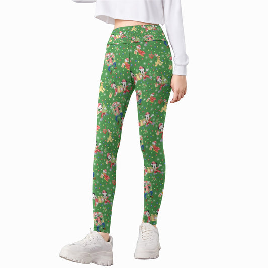 Mouse & Friends Christmas - Kid's Leggings