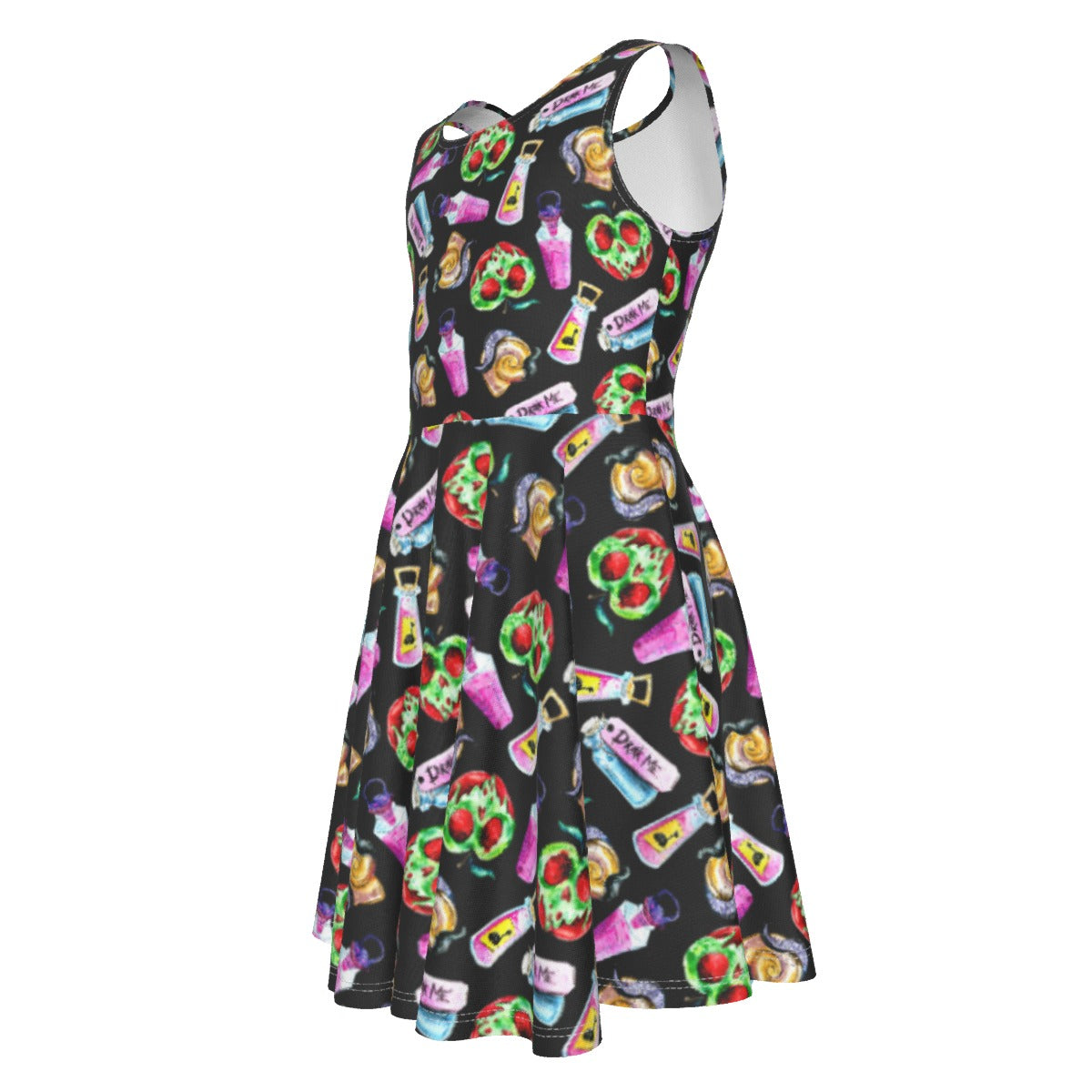 Pick Your Poison - Kid's Sleeveless Skater Dress