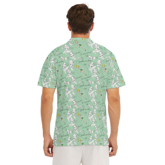 Drawing Pixie Fairy - Men's Polo Shirt
