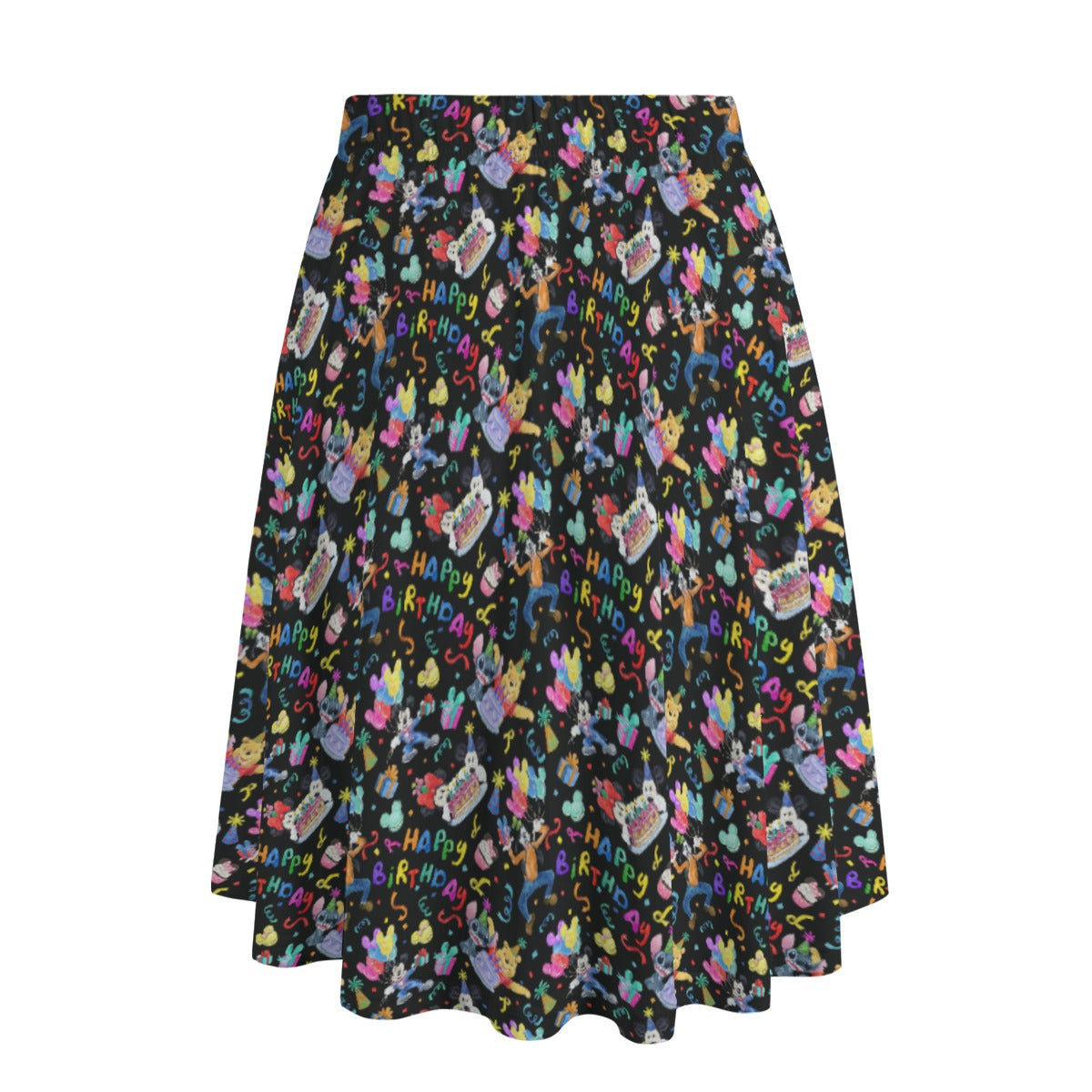 Happy Birthday Celebration - Women’s Pocket Midi Skirt