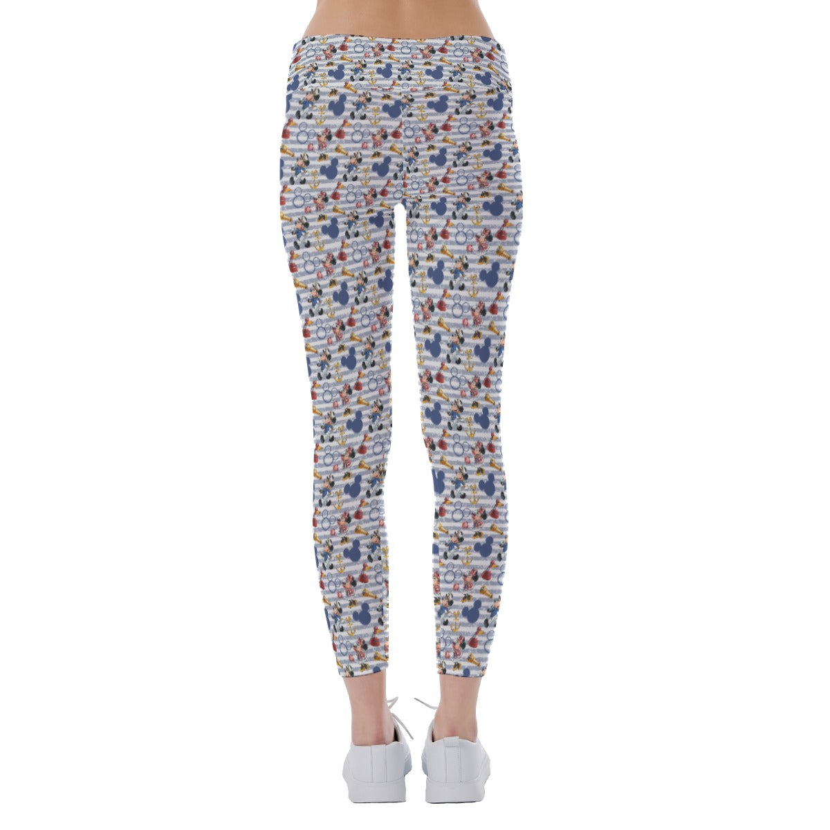 Captain and First Mate at Seannie - Women's Yoga Leggings