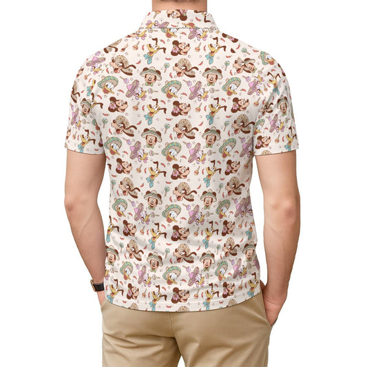 Fiesta Sombrero Pals - Men's Polo Shirt