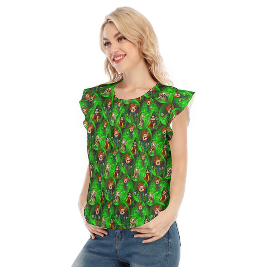 Wicked Witches’ Coven - Women’s Flutter Sleeve Top