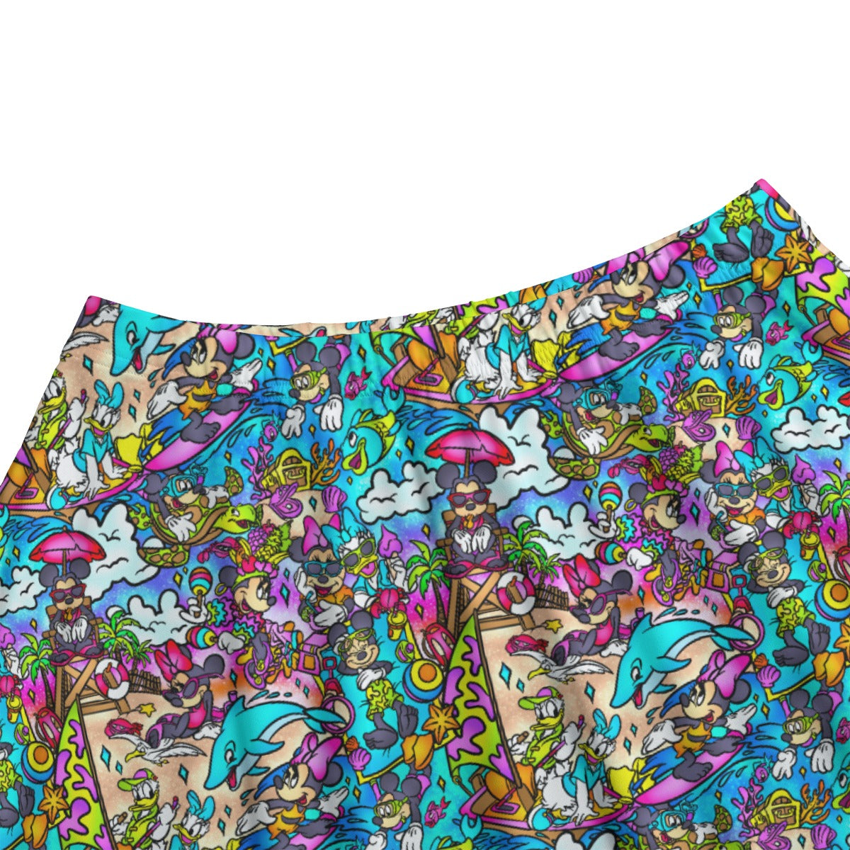 Island Beach Bash - Women's Pocket Skater Skirt