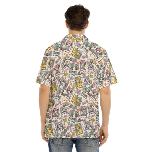 Garden Helpers Seed Packetskets - Men's Hawaiian Button Up Shirt