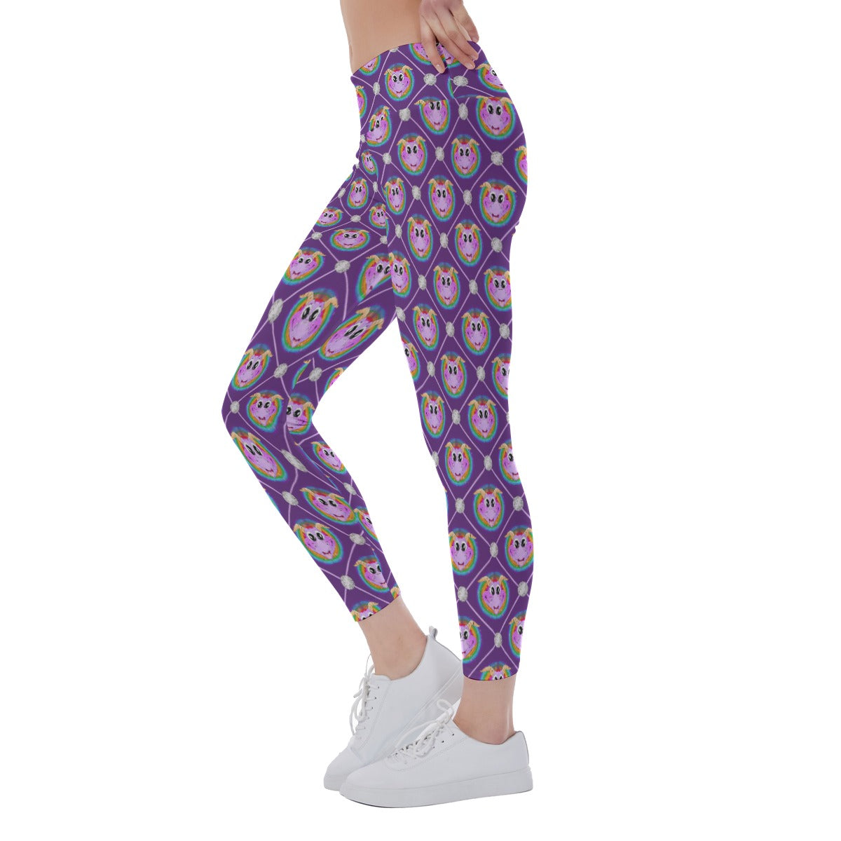Geometric Figment - Women's Yoga Leggings