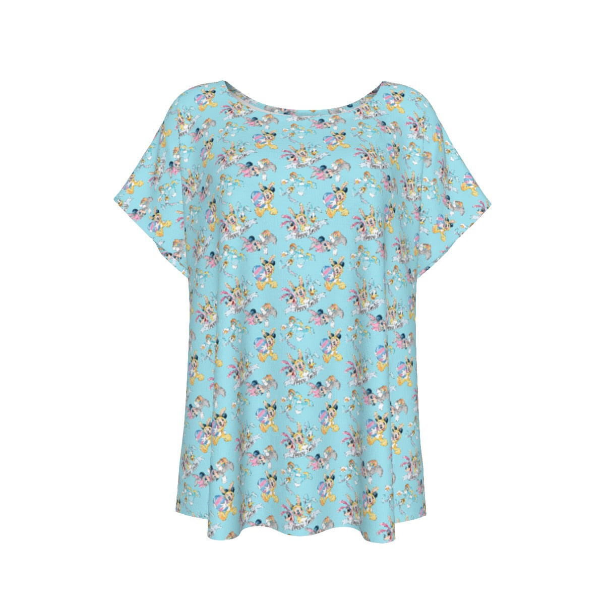 Spring Bunny Costume Crewumes - Women’s Relaxed Fit Scoop Tee