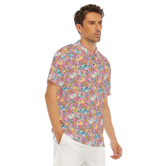 Tattoo Hearts Woodland Friends - Men's Polo Shirt