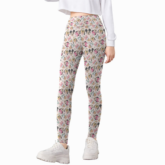 Pastel Picnic Party - Kid's Leggings