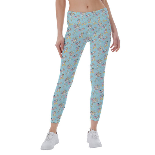 Spring Bunny Costume Crewumes - Women's Yoga Leggings
