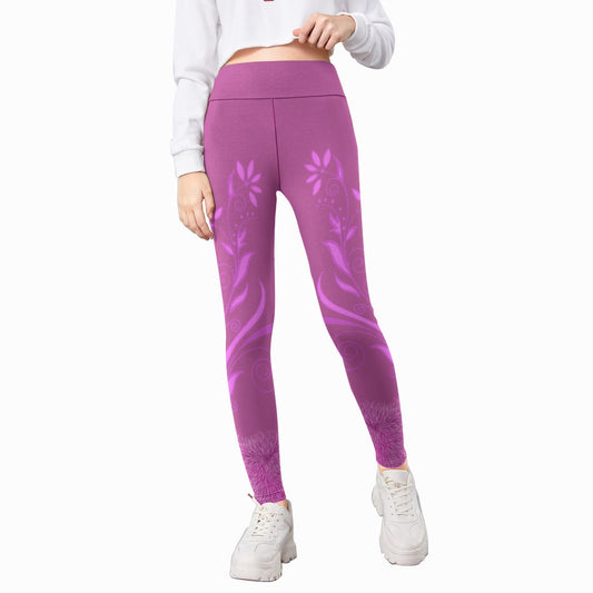 Candy Racer Leggings: Snowanna Rainbeau - Kid's Leggings
