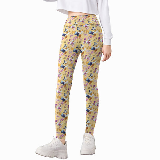 Feisty Marathon Match-Up - Kid's Leggings