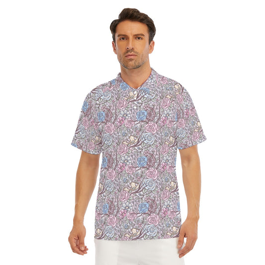Fairytale Florals – Sleeping Enchantment - Men's Polo Shirt