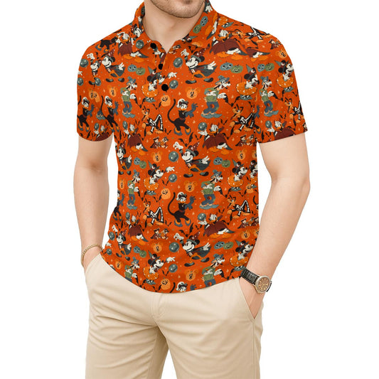 Vintage Halloween Parade - Men's Polo Shirt