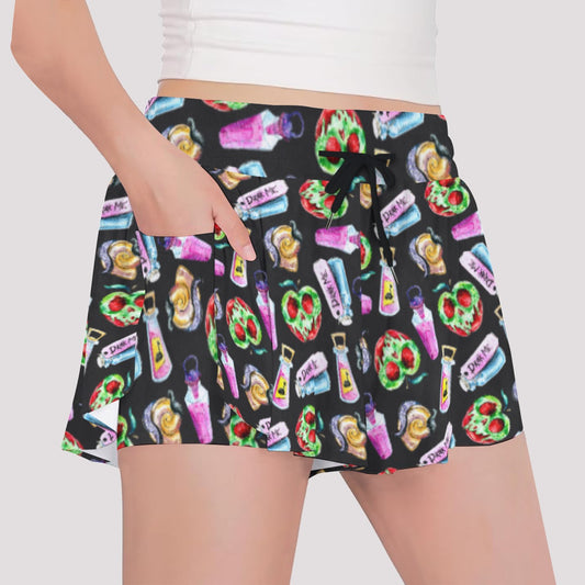Pick Your Poison - Girls’ Flowy Pocket Shorts