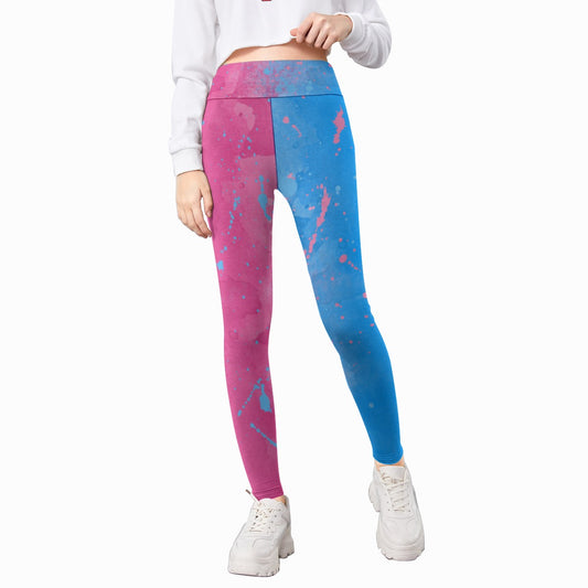 Pink or Blue Fairytale Dress - Kid's Leggings