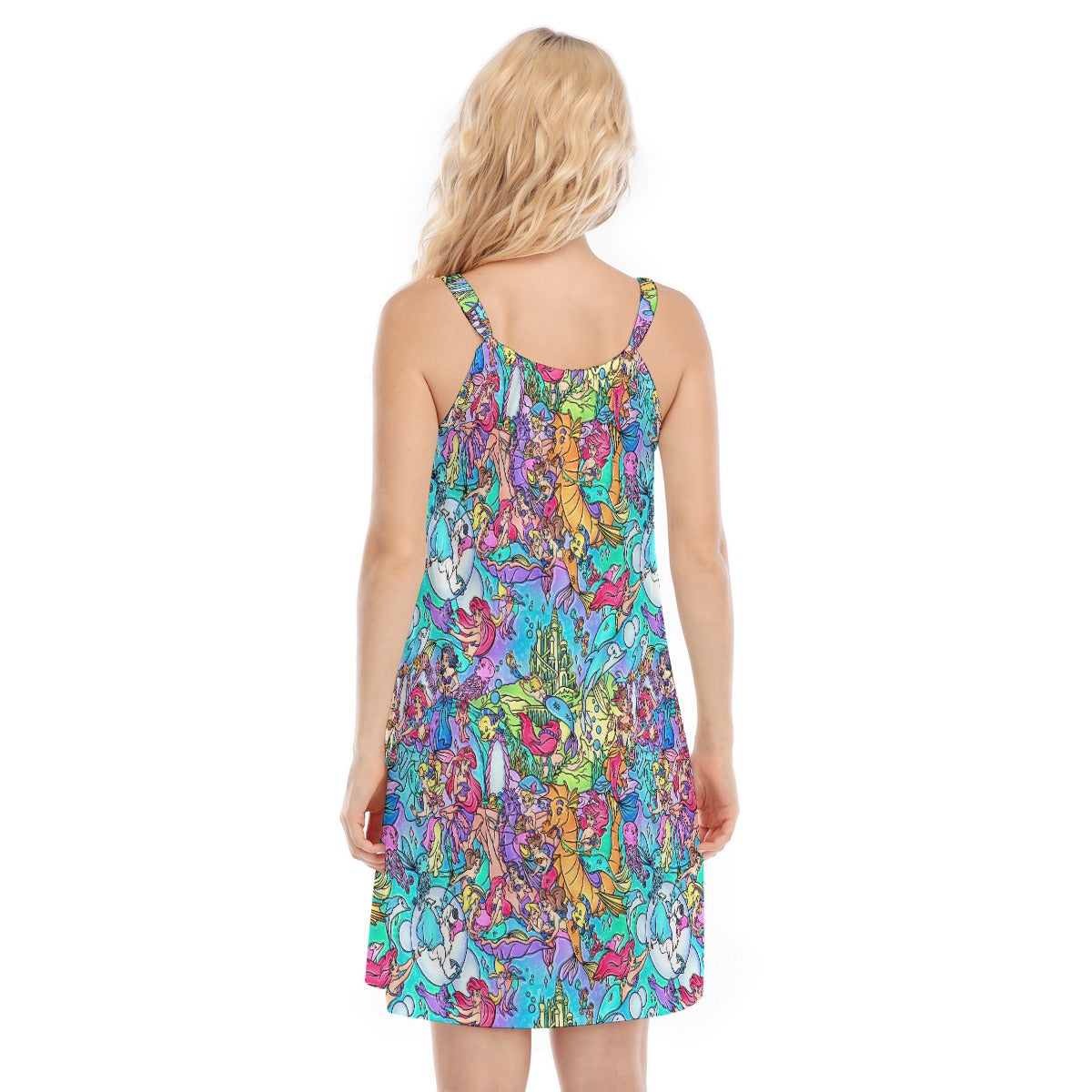 Under the Sea Storybook Scenes - Women’s Adjustable Sundress