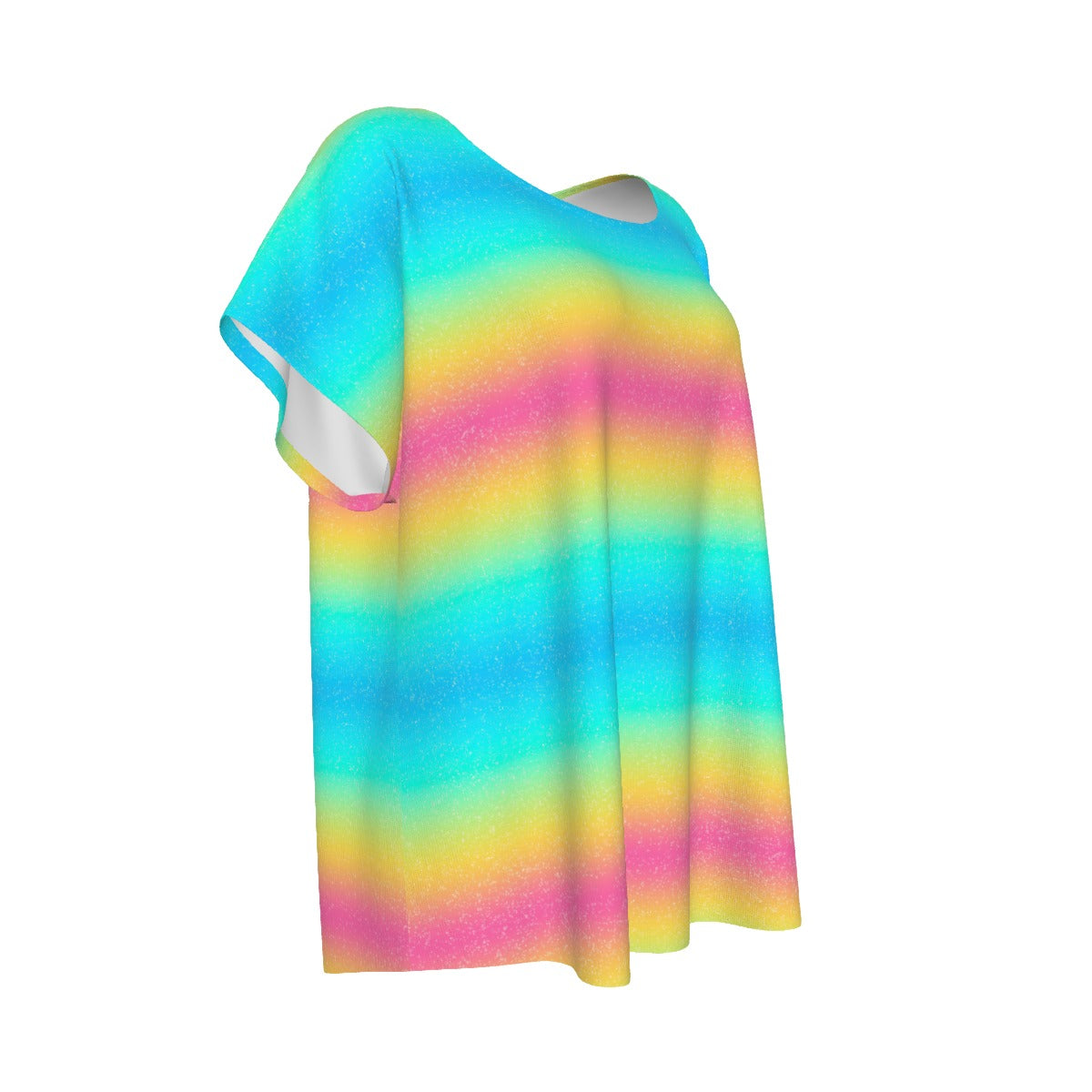Rainbow Ombre - Women’s Relaxed Fit Scoop Tee
