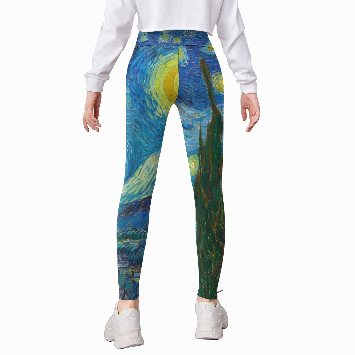 Van Gogh Starry Night - Kid's Leggings