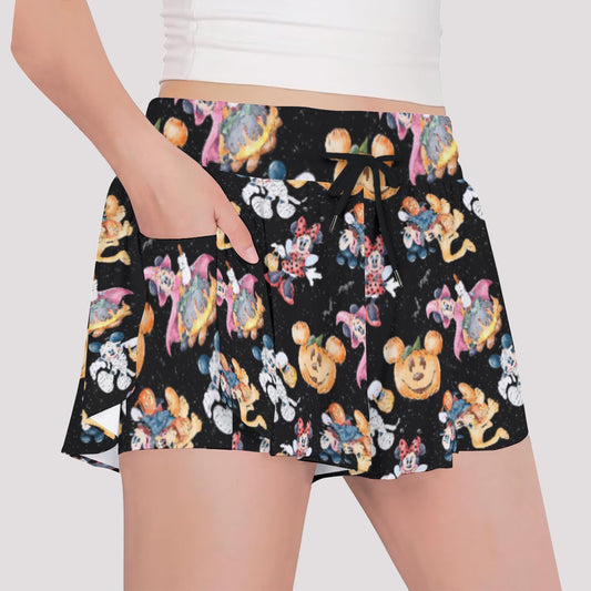 Mouse Friends Halloween Costumesumes - Girls’ Flowy Pocket Shorts