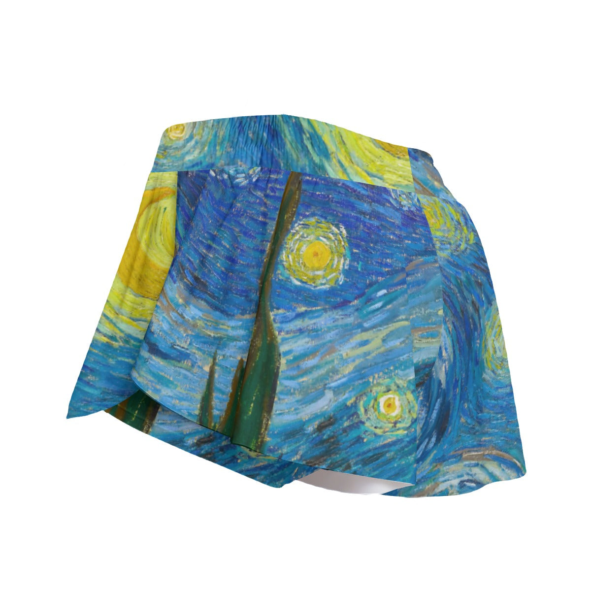 Van Gogh Starry Night - Women's Flowy Pocket Shorts