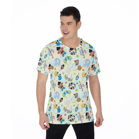 Playful Toy Style Icons - Men's Short Sleeve T-Shirt