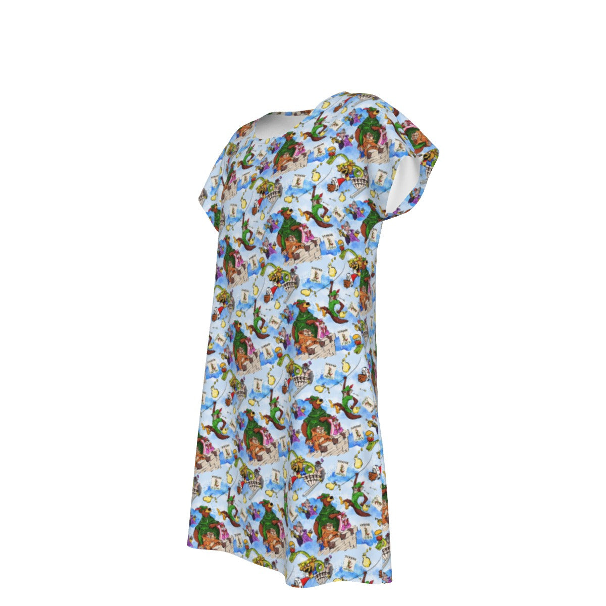 Robin Hood Adventure - Women's T-Shirt Dress