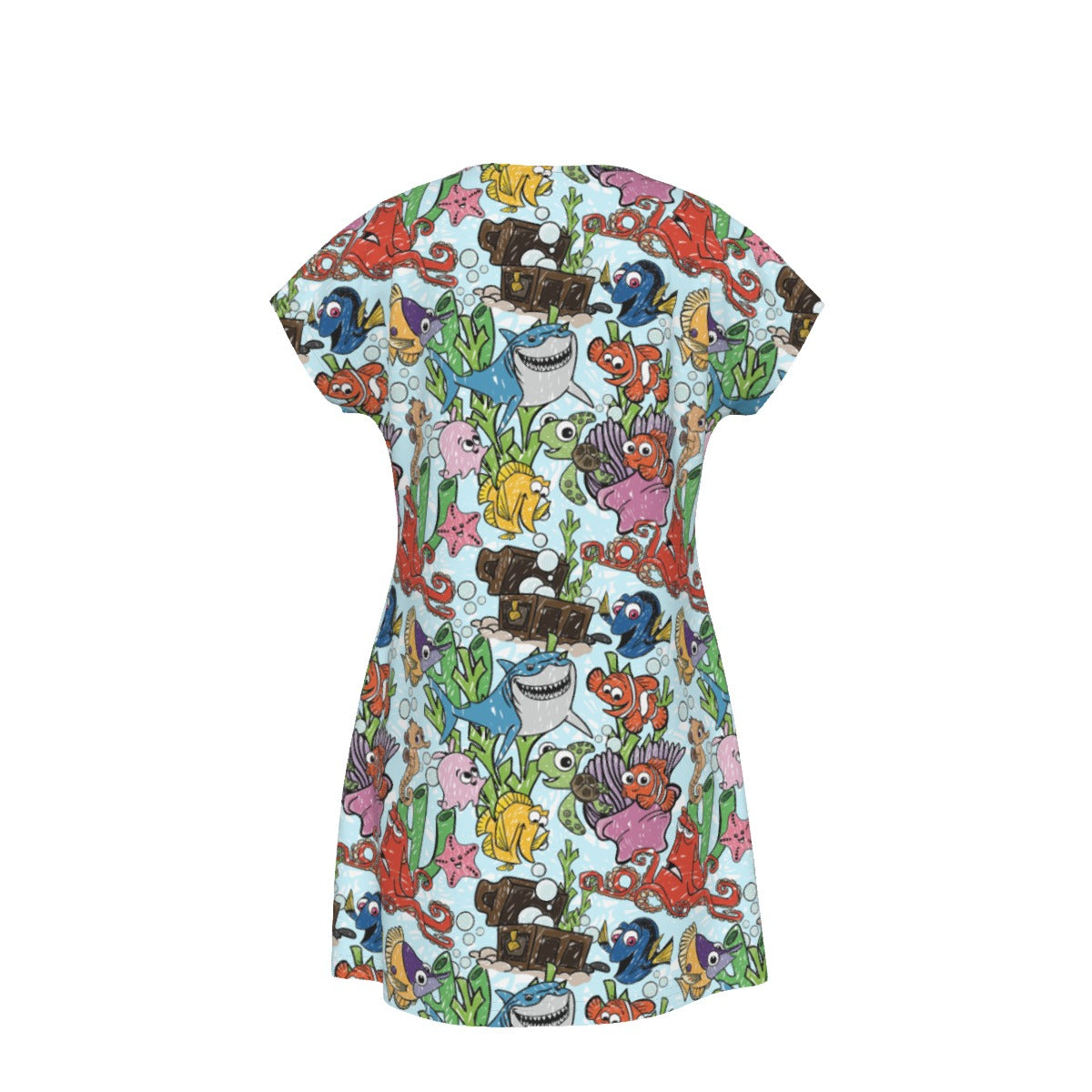 Fish Are Friends Reef - Women's T-Shirt Dress