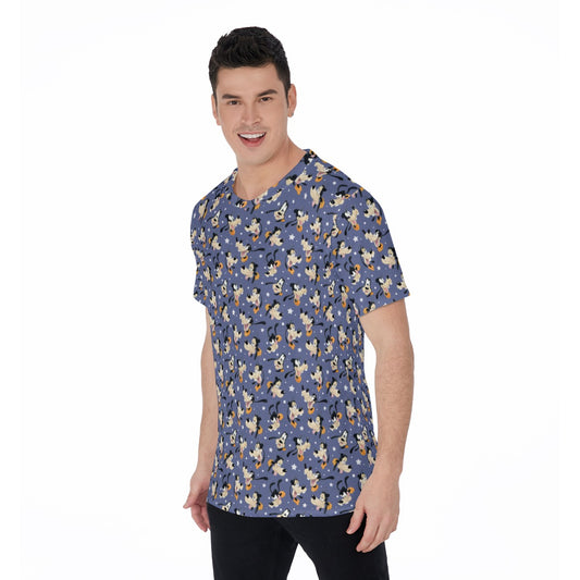 Funny Silly Dog - Men's Short Sleeve T-Shirt