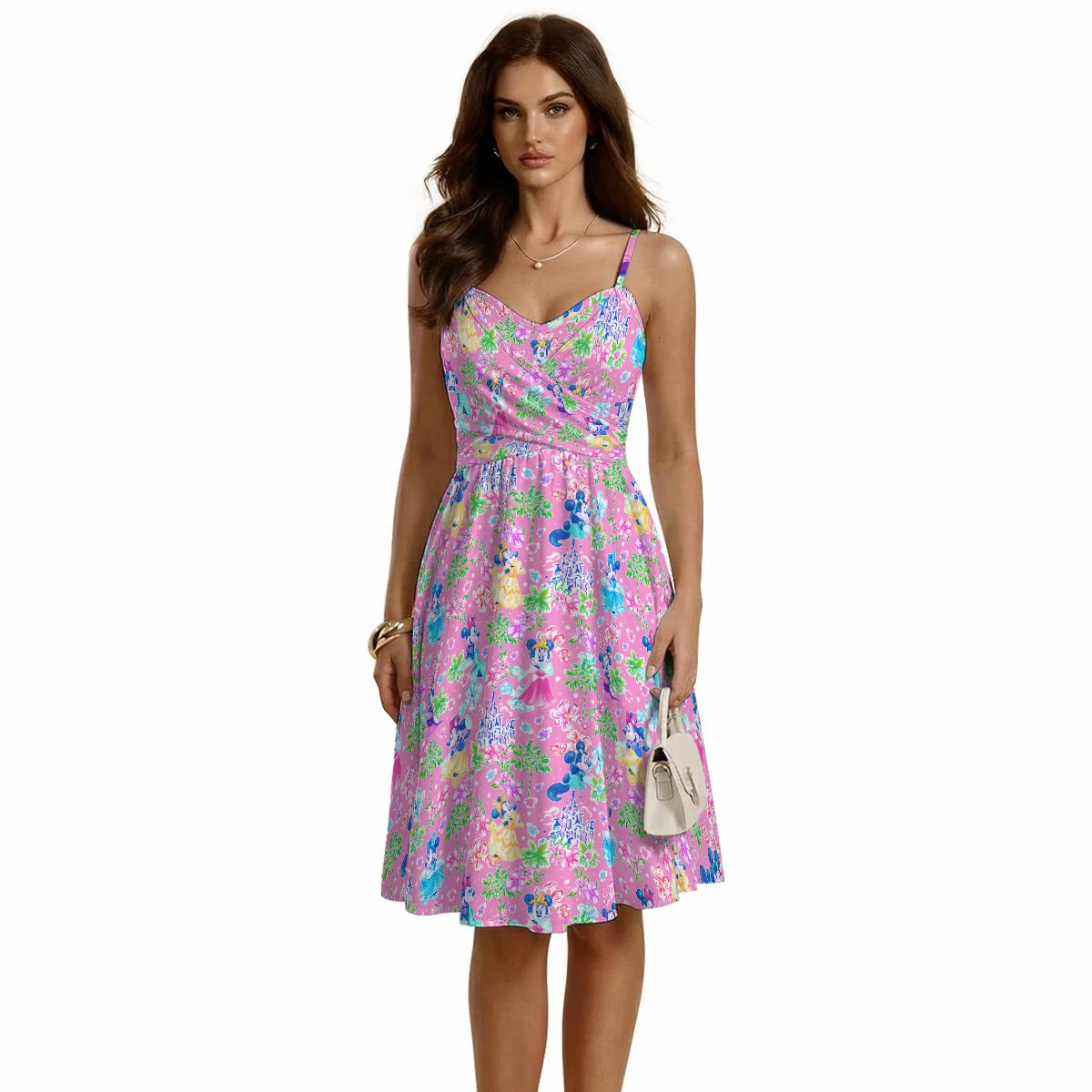 Princess Palm Party - Women's Sweetheart Cami Dress