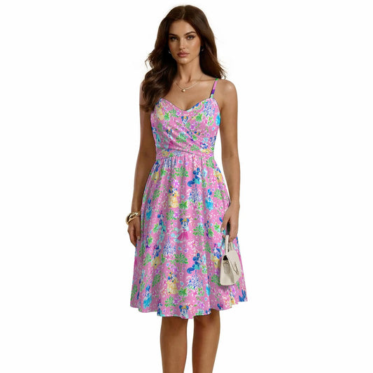 Princess Palm Party - Women's Sweetheart Cami Dress