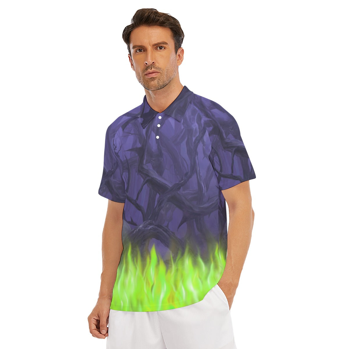 Enchanted Thorn Forest - Men's Polo Shirt