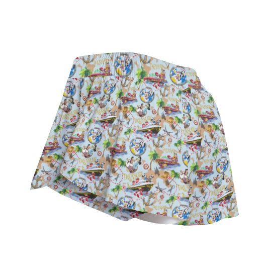 Treasure Voyage Cruise - Women's Flowy Pocket Shorts