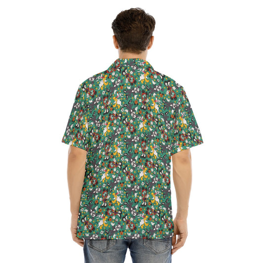 Beloved Couple as Spooky Pairp; Sally - Men's Hawaiian Button Up Shirt