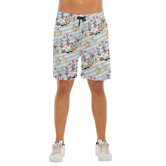 Set Sail with the Crew - Men’s Pocket Beach Shorts