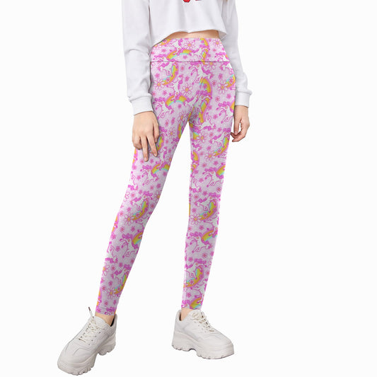 Unicorn Rainbows - Kid's Leggings