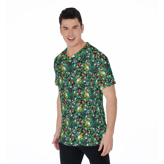 Beloved Couple as Spooky Pair - Men's Short Sleeve T-Shirt