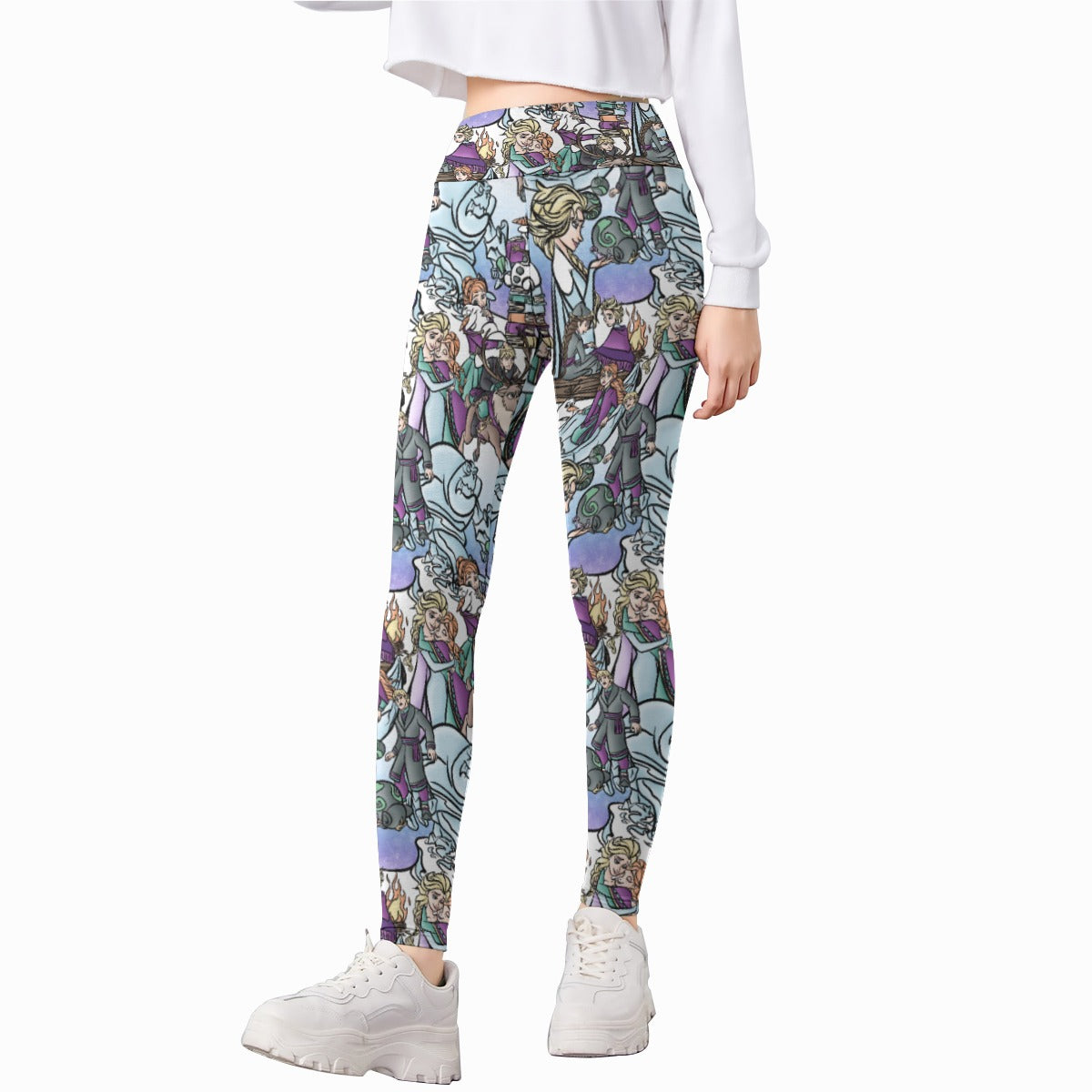 Enchanted Winter Journey - Kid's Leggings