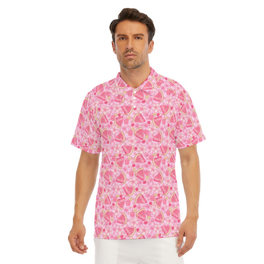 Summer Fruits - Watermelon - Men's Polo Shirt