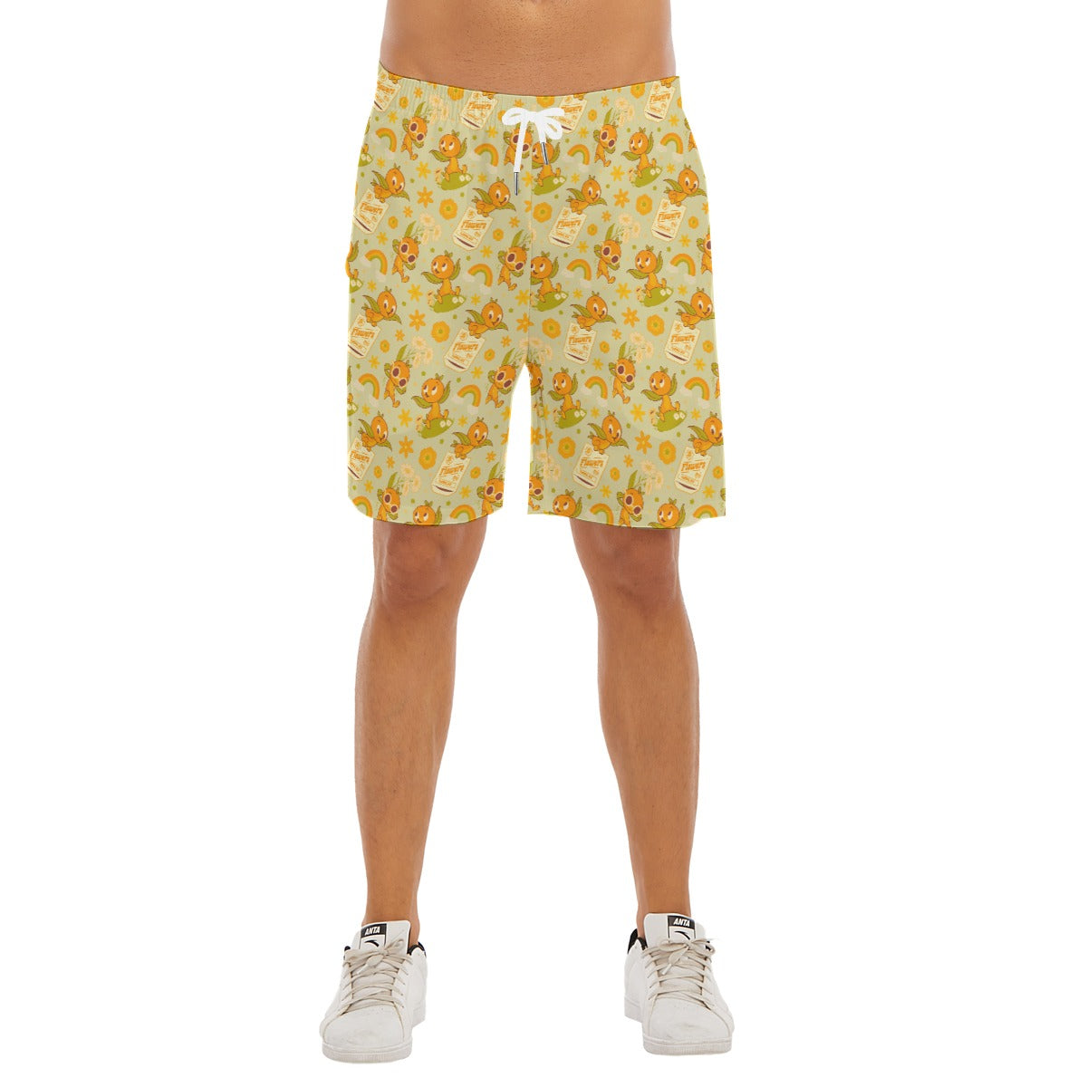 Vintage Citrus Garden - Men’s Pocket Beach Shorts