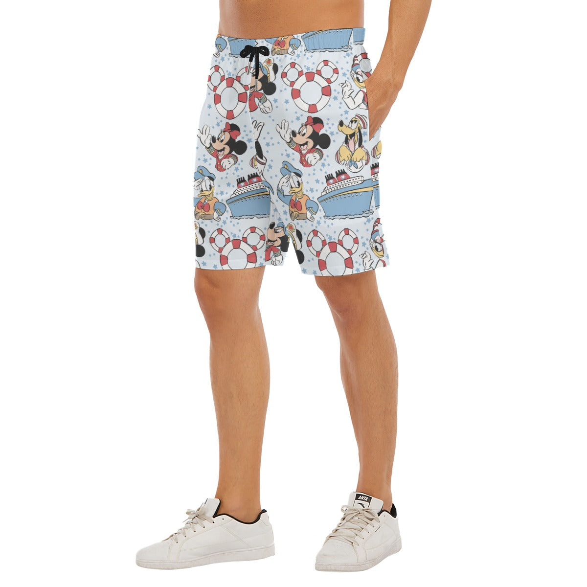 Sailor Cruise Stars - Men’s Pocket Beach Shorts