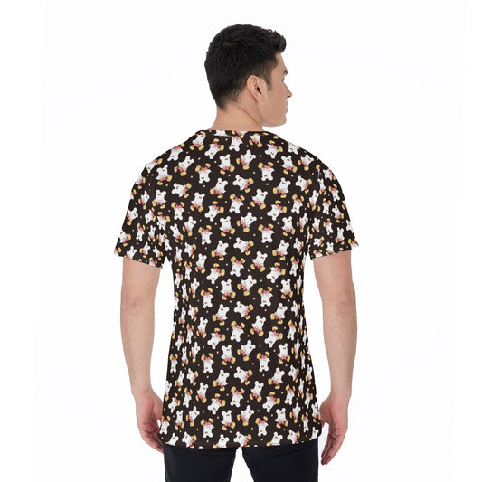 Ghostly Mouse - Men's Short Sleeve T-Shirt