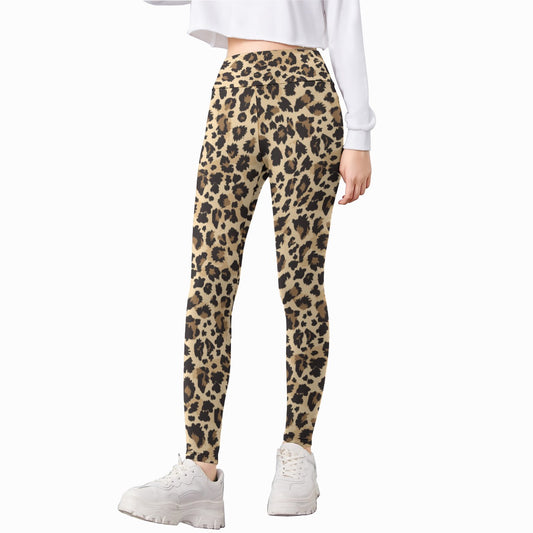Animal Print - Cheetah - Kid's Leggings