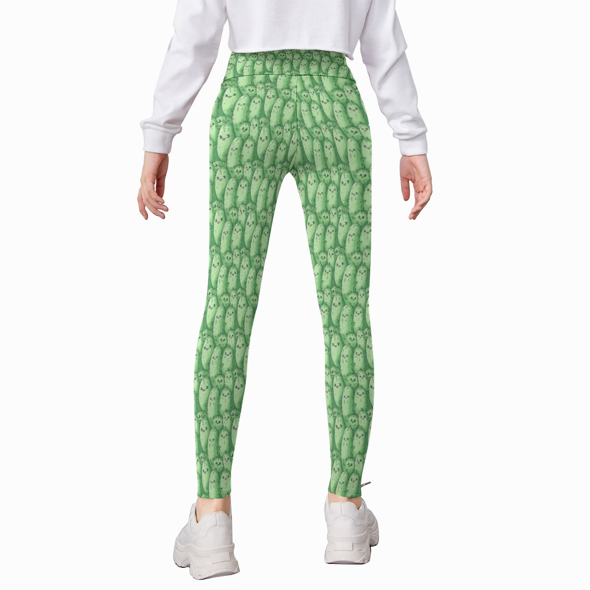 Kawaii Pickle Party - Kid's Leggings