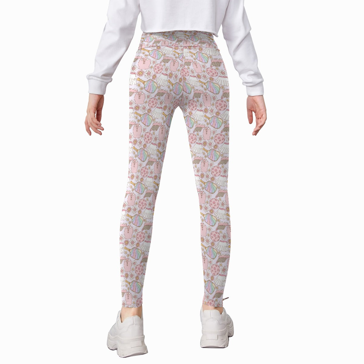 Rainbow Pickleball - Kid's Leggings