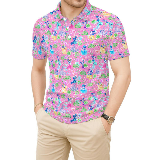 Princess Palm Party - Men's Polo Shirt