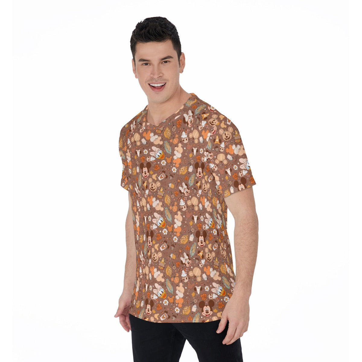 Pumpkin Spice Friends Fall - Men's Short Sleeve T-Shirt