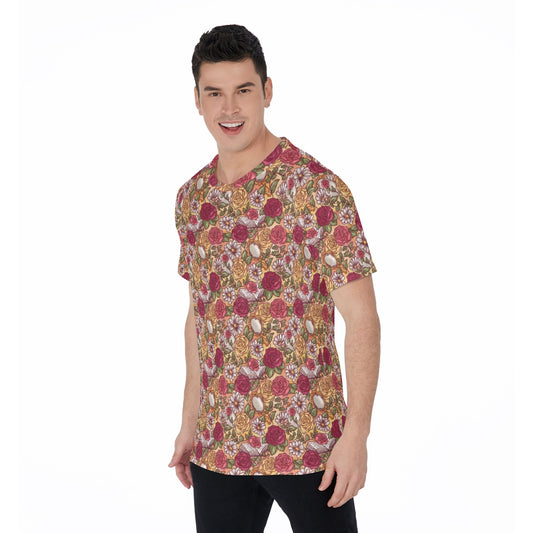 Fairytale Florals – Timeless Tale Blooms - Men's Short Sleeve T-Shirt