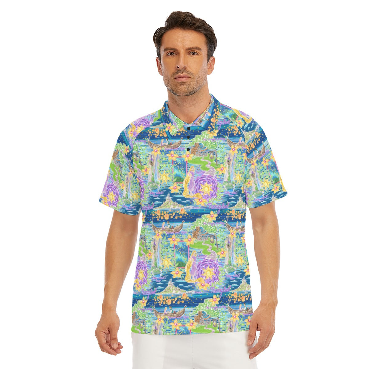 Lantern Festival Glow - Men's Polo Shirt